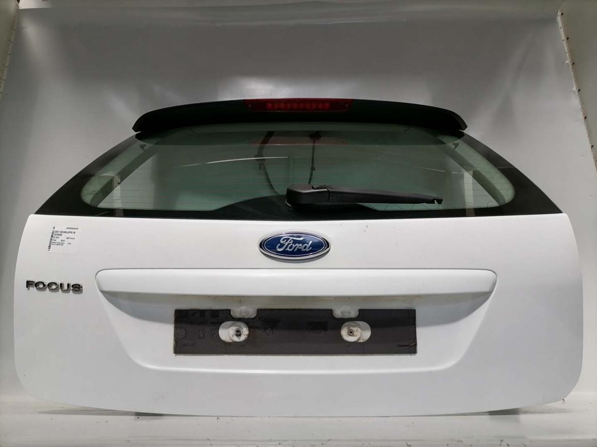 Ford Focus 2 original Heckklappe mit Heckscheibe Frost Weiß Fließheck Bj.2007